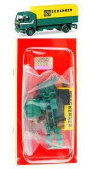 Herpa MiniKit: Mercedes-Benz Planen-LKW "Schenker"