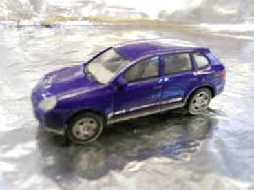 Porsche Cayenne S, blau