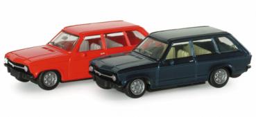 Opel Ascona Voyage, rot