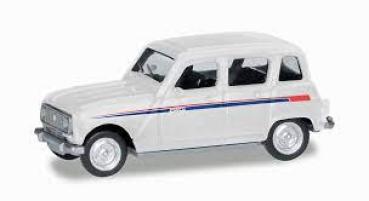 Renault R4 "Jogging", Streifen rot/blau