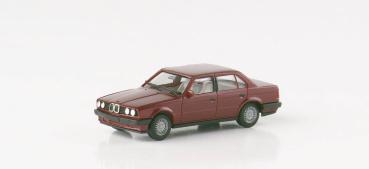 BMW 325i Limousine, weinrot metallic