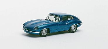 Jaguar E-Type, blau-metallic