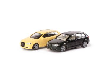 Audi A3 Sportback, schwarz-metallic