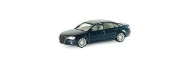 Audi A8 Limousine facelift, dunkelblau-metallic