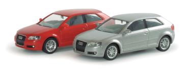 Audi A3 facelift, silber-metallic