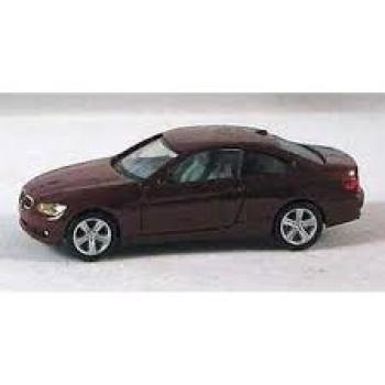 BMW 3er Coupé, dunkelrot-metallic
