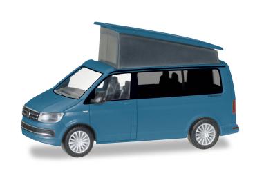 VW T6 California, starlight blue metallic