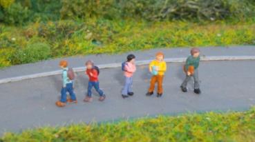 5 Schulkinder