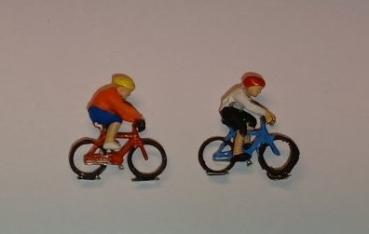 2 Rennradfahrer