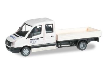 VW Crafter 2011 Doppelkabine mit Pritsche "Wasel Krane"