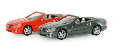Mercedes-Benz SL, rot