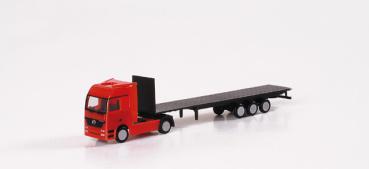 Mercedes Benz Actros Flachbett-Sattelzug