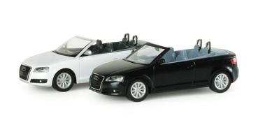Audi A3 Cabrio, tiefgrün-metallic mit Perleffekt