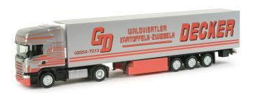 Scania R '04 TL Kühlkoffer-Sattelzug 2a/3a "Decker"