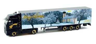 Volvo FH GL XL Koffer-Sattelzug "Weihnachtsmodell 2010"