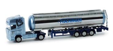 Scania R TL Chromtank-Sattelzug "Fischinger"