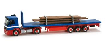 Mercedes-Benz Actros M Rungen-Sattelzug mit Dachsparren "Riwatrans"