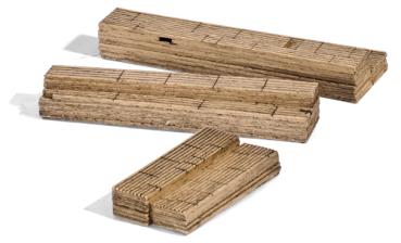 Finished Lumber Stacks