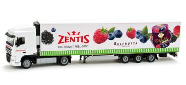 DAF XF 105 SC Kühlkoffer-Lowliner-Sattelzug "Zentis"