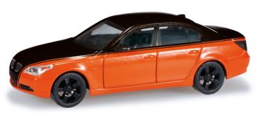 BMW 5er Limousine "Showcar", orange-schwarz
