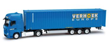 Mercedes-Benz Actros Gigaspace Container-Sattelzug "Verhoek"