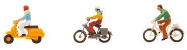 Fahrrad- und Mopedfahrer