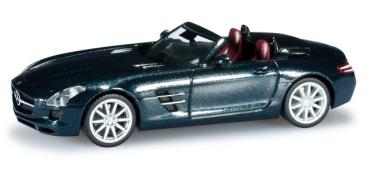 Mercedes-Benz SLS AMG Roadster, blau-metallic