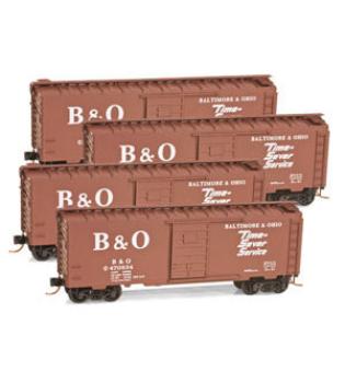 40´ Box Cars - Baltimore & Ohio