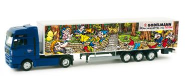 MAN TGA XXL Gardinenplanen-Sattelzug "Wagner / Godelmann Märchentruck II"