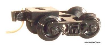Roller Bearing Trucks with short extension couplers