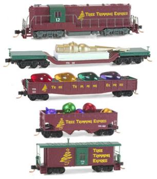 Tree Timming Express Christmans Train Set