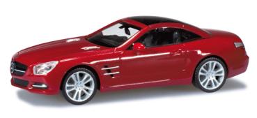 Mercedes-Benz SL-Klasse Cabrio mit Hardtop, Le mans rot metallic
