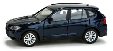 BMW X3, tiefseeblau-metallic