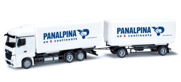 Mercedes-Benz Actros Bigspace Wechselpritschen-Hängerzug "Panalpina"