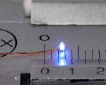 LED, micro, blau, 20 Stück