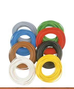 Doppellitze 0,14 mm², weiß, 5m-Ring