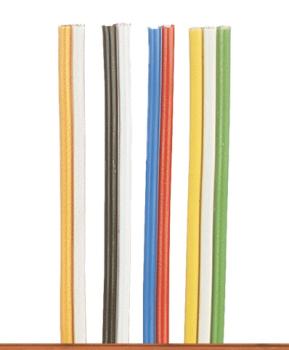 wetterfeste Litze, 0,50mm², blau/rot, 20m-Spule