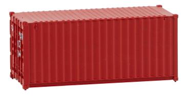 20' Container, rot