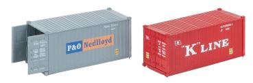 Preview: 20' Container "K-LINE" und "P&O"