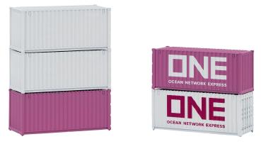 20' Container "ONE", 5er-Set
