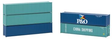 40' Container, 5er-Set
