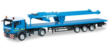 MAN TGS L Flachbett-Sattelzug mit SA-Bock für Liebherr LR 1600/2 "Felbermayr"