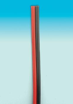 Doppel-Litze verzinnt, 1,5mm², blau/rot, 30m Spule