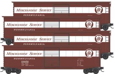 50´ Boxcars - Pennsylvania Railroad