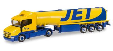 Scania Hauber Benzintank-Sattelzug "Jet"