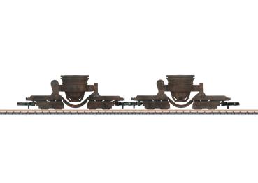 Wagenset Schlackewagen, 2-tlg., Ep.III+IV