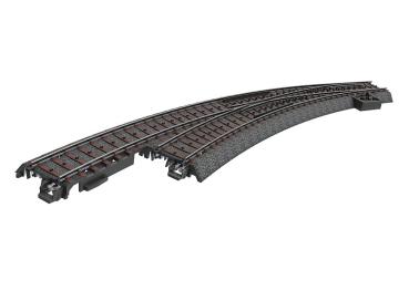 schlanke Bogenweiche links, R3 = 515mm, 30°