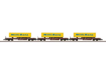 Taschenwagen-Set "Willi Betz", DB-Schenker-Rail, 3-tlg., Ep.V