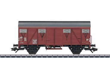 gedeckter Güterwagen Gmhs 54 der Saarbahn, DB, Ep.III