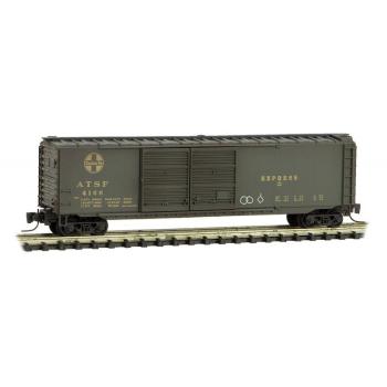 50´ Boxcar - Atchison, Topeka & Santa Fe 'hobo tag'